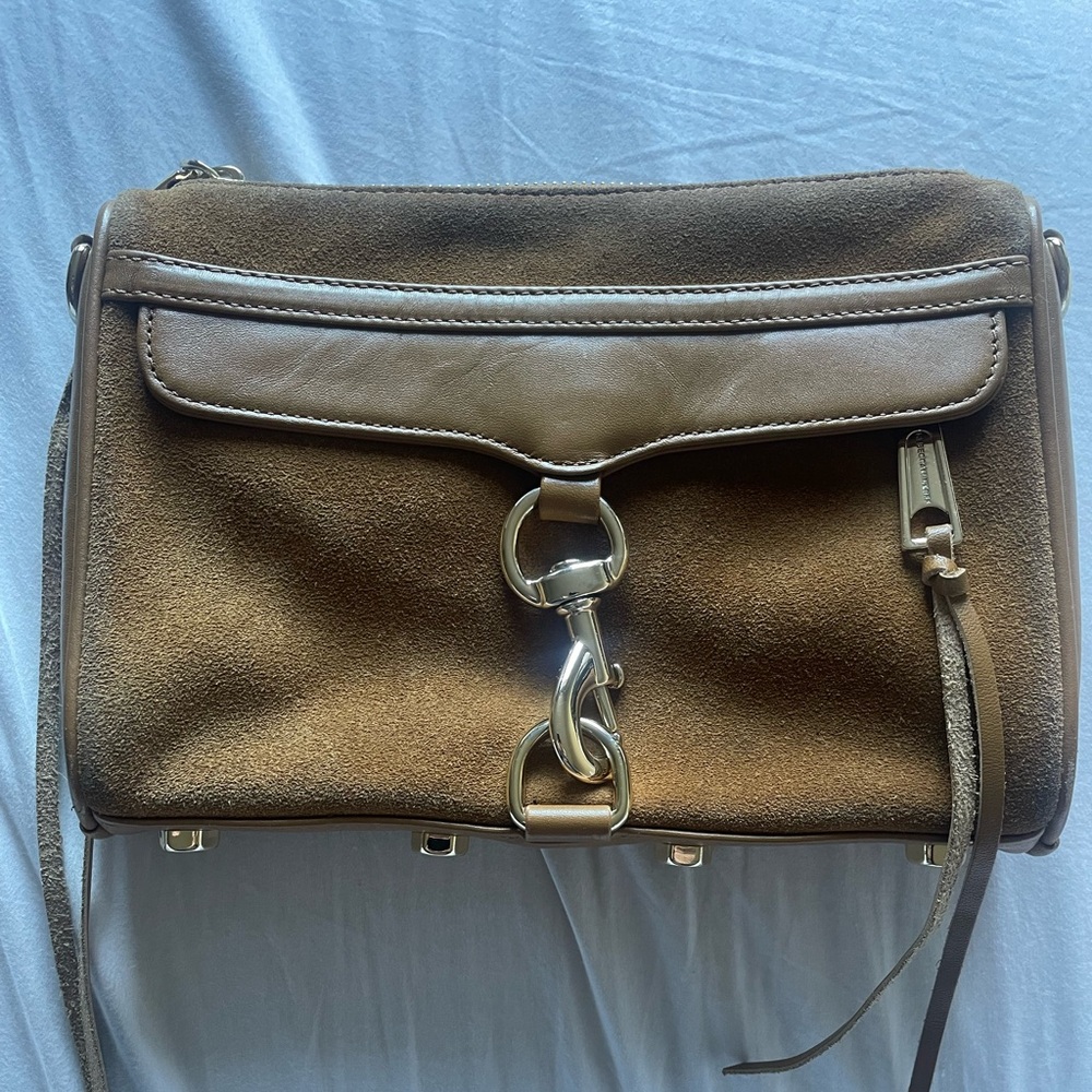 Rebecca Minkoff MAC suede crossbody